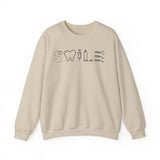 Smile Unisex Heavy Blend™ Crewneck Sweatshirt - Positive Vibes for Every Occasion