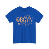 OBGYN Unisex Heavy Cotton Tee - Perfect for Medical Professionals and Gifts