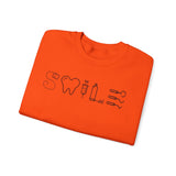 Smile Unisex Heavy Blend™ Crewneck Sweatshirt - Positive Vibes for Every Occasion
