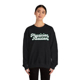 Physician Assistant Retro Script Sweatshirt