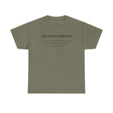 Physician Assistant Unisex Heavy Cotton Tee - Certified to Save Lives, Be a Badass