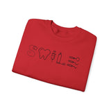 Smile Unisex Heavy Blend™ Crewneck Sweatshirt - Positive Vibes for Every Occasion
