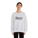 Physician Assistant Script Embroidered Sweatshirt